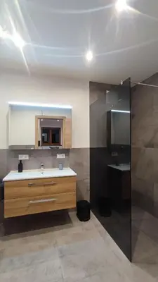 Ein Badezimmer in der Unterkunft Apartment Dengg