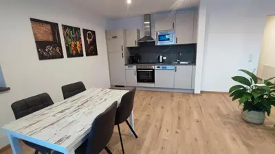 Küche/Küchenzeile in der Unterkunft Apartment Dengg