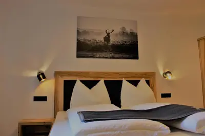 Ein Bett oder Betten in einem Zimmer der Unterkunft Appartement Steger