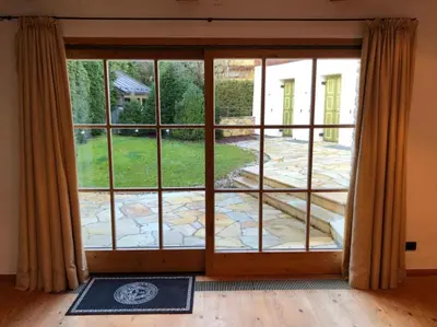 Ein Balkon oder eine Terrasse in der Unterkunft Schönstes Apartment am Hahnenkamm