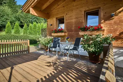 Ein Balkon oder eine Terrasse in der Unterkunft Haus Silian - Studio