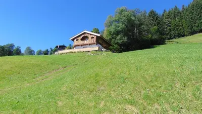 Naturlandschaft in der Nähe des Chalets