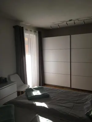 Ein Bett oder Betten in einem Zimmer der Unterkunft Haus Kaiserblick Top 3