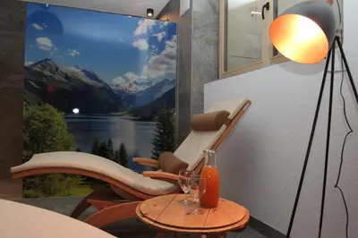 Naturlandschaft in der Nähe des Chalets