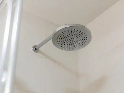 Ein Badezimmer in der Unterkunft Waidachhaus 16