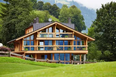 Naturlandschaft in der Nähe des Ferienhauses