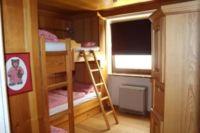 Ein Bett oder Betten in einem Zimmer der Unterkunft Appartement Am Anger Top 20