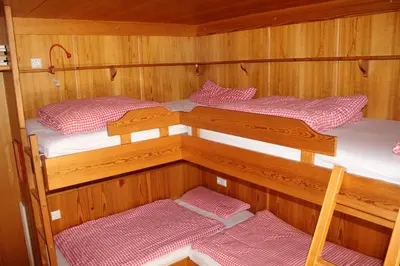 Ein Bett oder Betten in einem Zimmer der Unterkunft Appartement Am Anger Top 20