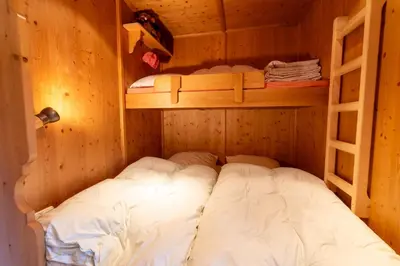Ein Bett oder Betten in einem Zimmer der Unterkunft Appartement Steigerbauer 41