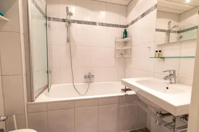 Ein Badezimmer in der Unterkunft Appartement Steigerbauer 41