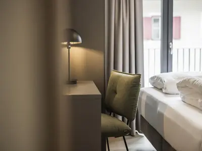 Ein Bett oder Betten in einem Zimmer der Unterkunft Apartment in Kirchberg near Schaterzlift