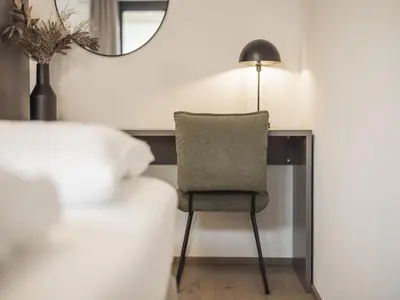 Ein Bett oder Betten in einem Zimmer der Unterkunft Apartment in Kirchberg near Ski Lift