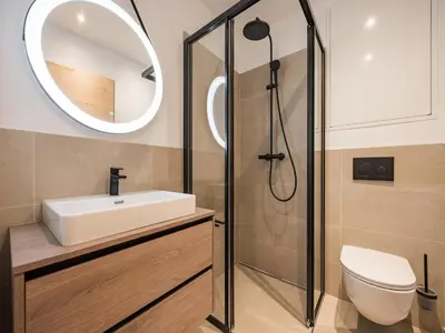 Ein Badezimmer in der Unterkunft Apartment in Kirchberg near Ski Lift