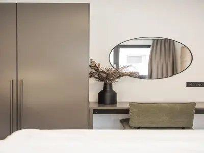 Ein Bett oder Betten in einem Zimmer der Unterkunft Apartment in Kirchberg near Ski Lift