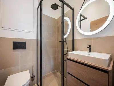 Ein Badezimmer in der Unterkunft Apartment in Kirchberg near Ski Lift