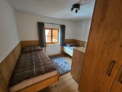 Ein Bett oder Betten in einem Zimmer der Unterkunft Ferienwohnung Rotache
