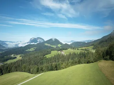Naturlandschaft in der Nähe der Ferienwohnung