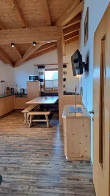 Küche/Küchenzeile in der Unterkunft Haus Angelika im Zillertal