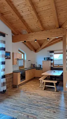 Küche/Küchenzeile in der Unterkunft Haus Angelika im Zillertal