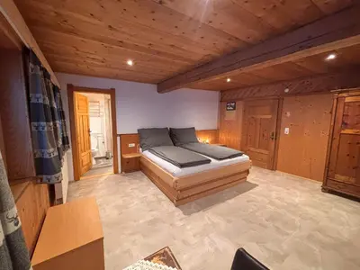 Ein Sitzbereich in der Unterkunft Bartlerhof