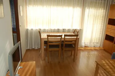 Ein Sitzbereich in der Unterkunft Familienappartement Talblick by Hermann Weiss