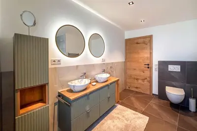 Ein Badezimmer in der Unterkunft ROFANLODGE Gutschlhofer - by AlpenLuxus Collection