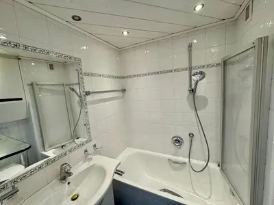 Ein Badezimmer in der Unterkunft Appartement Steigerbauer 45