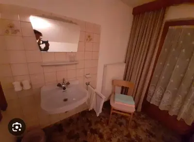 Ein Badezimmer in der Unterkunft Urlaub am Antritthof