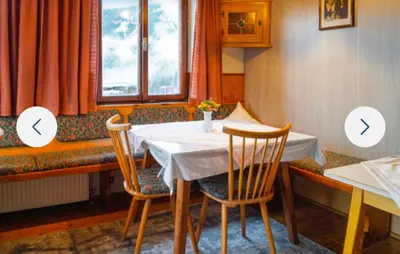 Ein Sitzbereich in der Unterkunft Urlaub am Antritthof