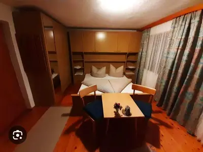 Ein Bett oder Betten in einem Zimmer der Unterkunft Urlaub am Antritthof
