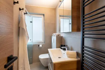 Ein Badezimmer in der Unterkunft Aufi Gehts by Apartment Managers