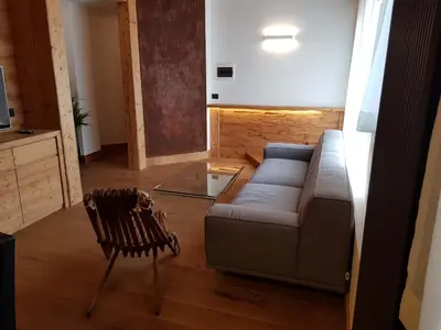 Ein Sitzbereich in der Unterkunft Südberge by Apartment Managers