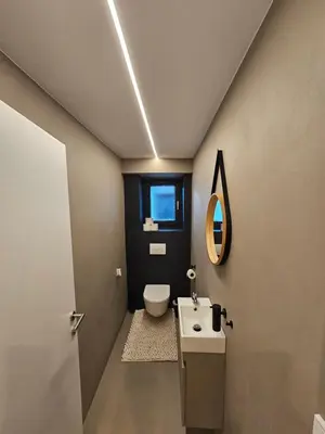 Ein Badezimmer in der Unterkunft Apartments Shema