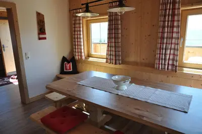 Grundriss der Unterkunft Berghütte Ahornblick