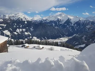 Berghütte Ahornblick im Winter