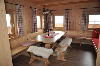 Grundriss der Unterkunft Berghütte Ahornblick
