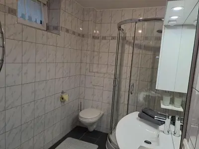 Ein Badezimmer in der Unterkunft Appartement AN DER PISTE