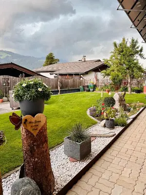 Ein Garten an der Unterkunft Appartement Treffhour