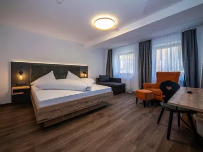 Ein Bett oder Betten in einem Zimmer der Unterkunft Pension Kohler