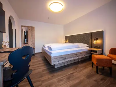 Ein Bett oder Betten in einem Zimmer der Unterkunft Pension Kohler