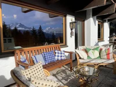 Ein Balkon oder eine Terrasse in der Unterkunft Buena Vista Mountain Lodge