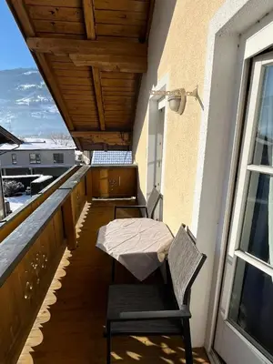 Ein Balkon oder eine Terrasse in der Unterkunft Apartment Garber
