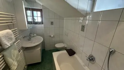 Ein Badezimmer in der Unterkunft Apartment Garber