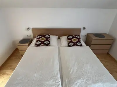 Ein Bett oder Betten in einem Zimmer der Unterkunft Apartment Garber