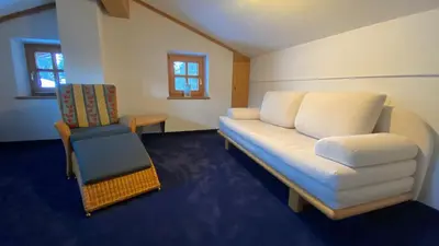 Ein Sitzbereich in der Unterkunft Haus 119 Top 1