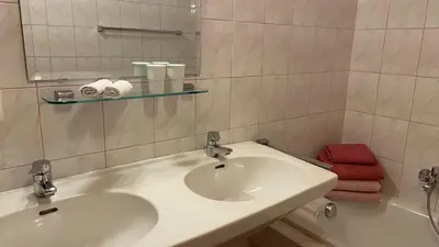 Ein Badezimmer in der Unterkunft Haus 119 Top 1