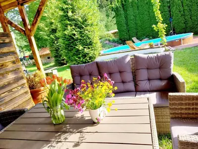 Der Swimmingpool an oder in der Nähe von Schernhof Hoamatzeit - Tiroler Bauernhof