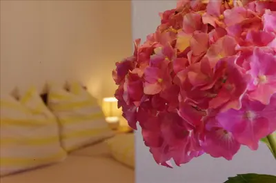Ein Bett oder Betten in einem Zimmer der Unterkunft Ferienhaus Kopp