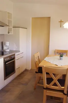 Küche/Küchenzeile in der Unterkunft Ferienhaus Kopp
