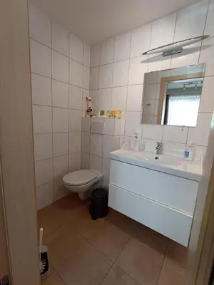 Ein Badezimmer in der Unterkunft Ferienhaus Kopp